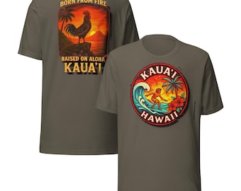 Fire & Aloha-T-shirt
