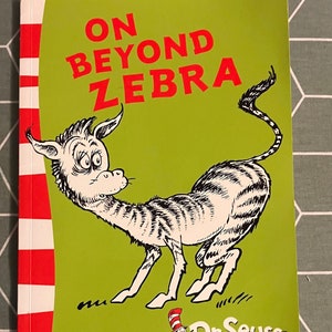 Seltener Haarreif Dr Seuss On Zebra. Jenseits. Vergriffen.