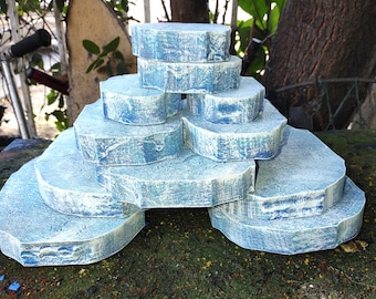 stackable terrain, ice rocks, icy terrain, glaciers