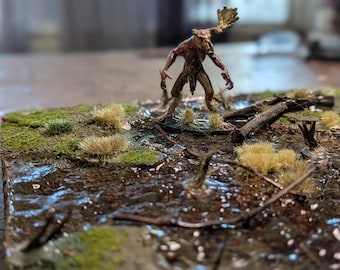 Swamp diorama, swamp tile