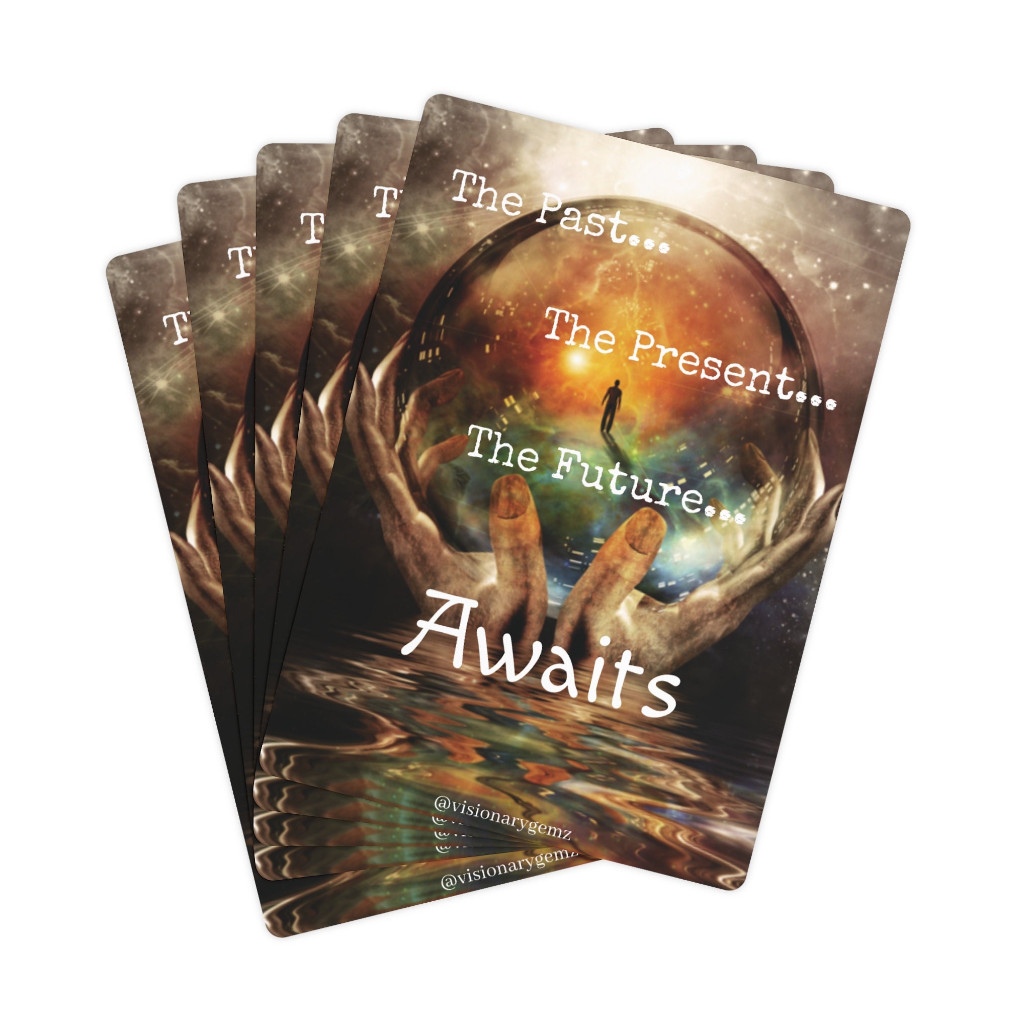Crystal Ball Playing Cards - Etsy