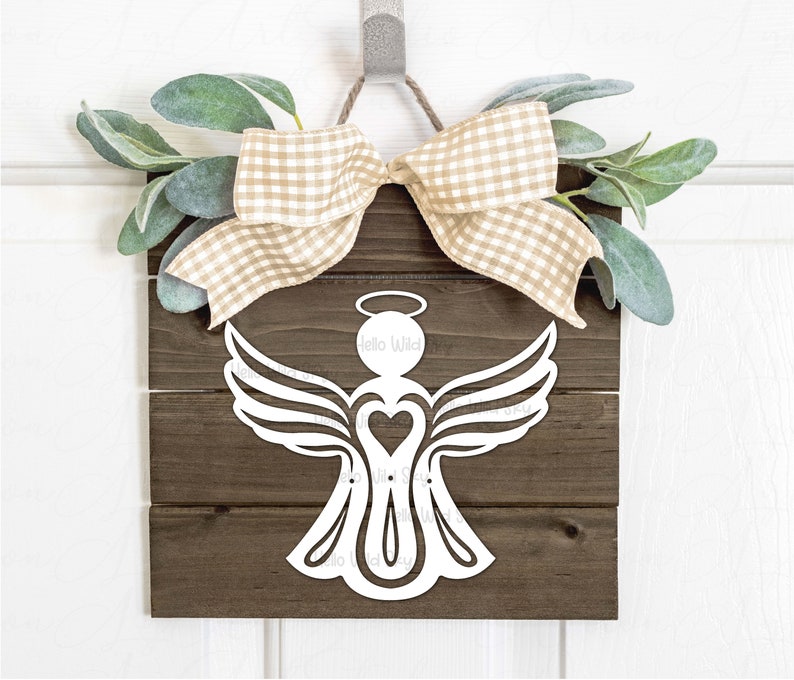 Angel SVG, Angel Silhouettes SVG, Angel Vector, Angel Clipart ...
