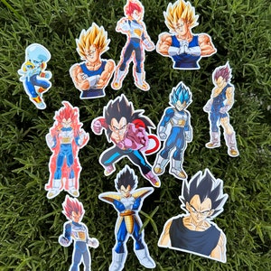 Super SSJ Vegeta  Sticker for Sale by Diodartshop