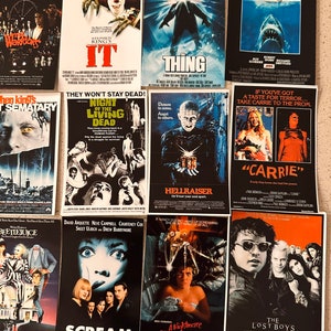 Horror Movie Stickers, waterproof