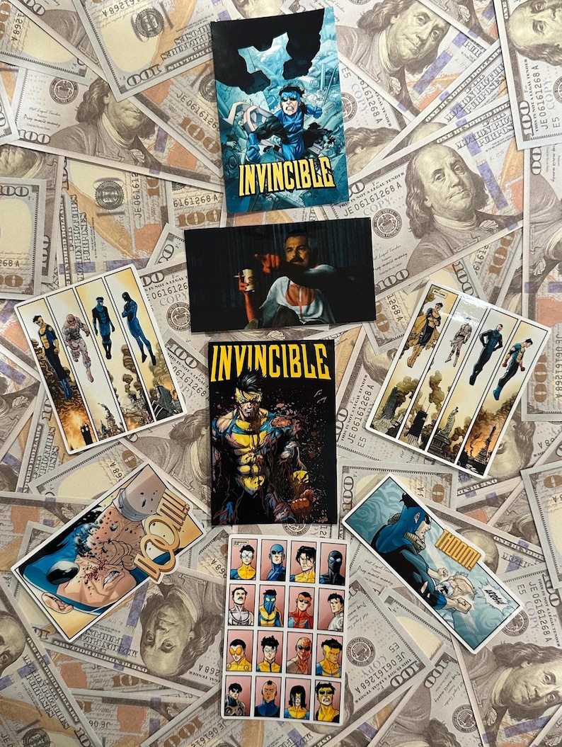 Invincible Stickers Waterproof - Etsy