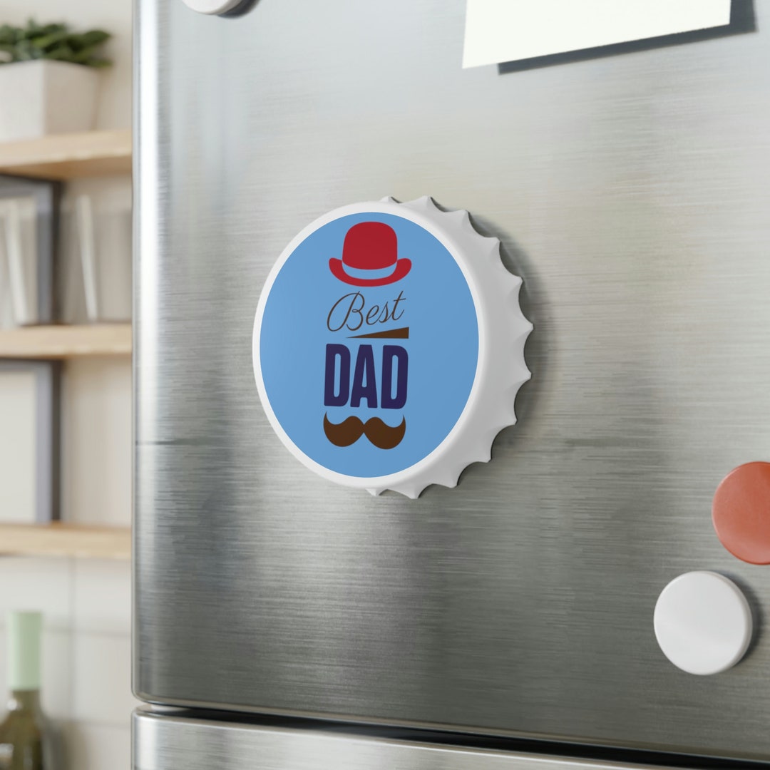 NEEDLEPOINT BOTTLE OPENER, WORLD'S BEST DAD main image 1