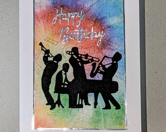 Group of Musicians Birthday Card