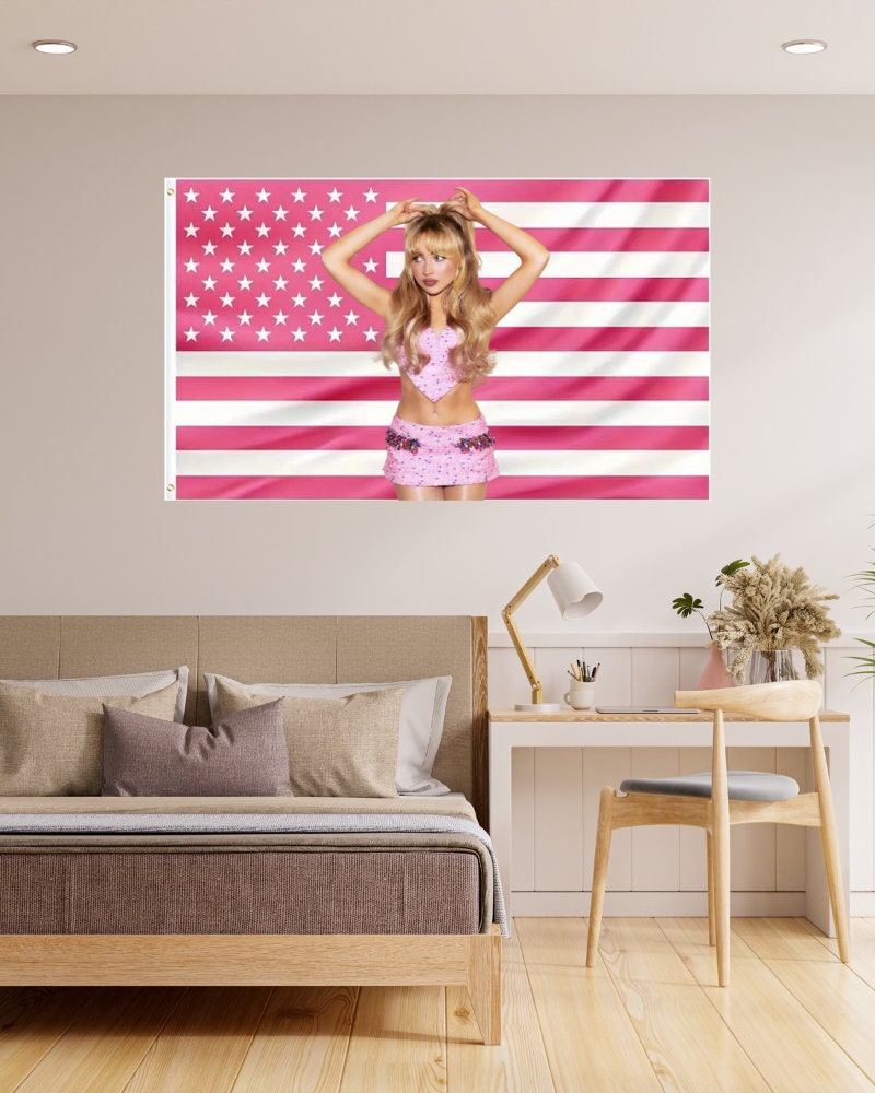 Discover Sabrina Carpenter Pop Girl Tapestries, Trendy Room Tapestry