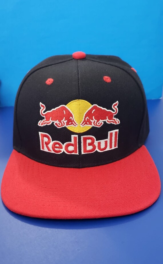 Redbull Athlete Hat black & Red Etsy
