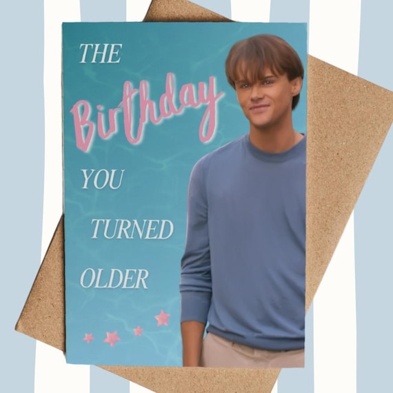Conrad Fisher Birthday Card - The Summer I Turned Pretty