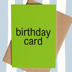 Charlie XCX Brat Birthday Card - Funny Card - Pop Culture