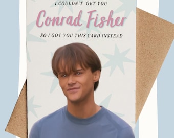 Conrad Fisher Card - The Summer I Turned Pretty - Hand Drawn - TSITP