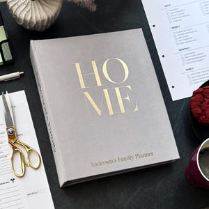 Home Planner Binder – Ultimate Household Organizer, Daily, Weekly, Monthly Home Management Binder, Family Organizer, Budgeting Binder