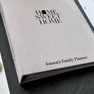 Home Planner Binder – Ultimate Household Organizer, Daily, Weekly, Monthly Home Management Binder, Family Organizer, Budgeting Binder