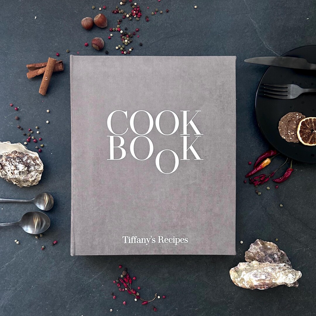 Customized Cookbooks Personalized Recipe Binder With Plastic Sleeves | A4, A5 & US Letter ...