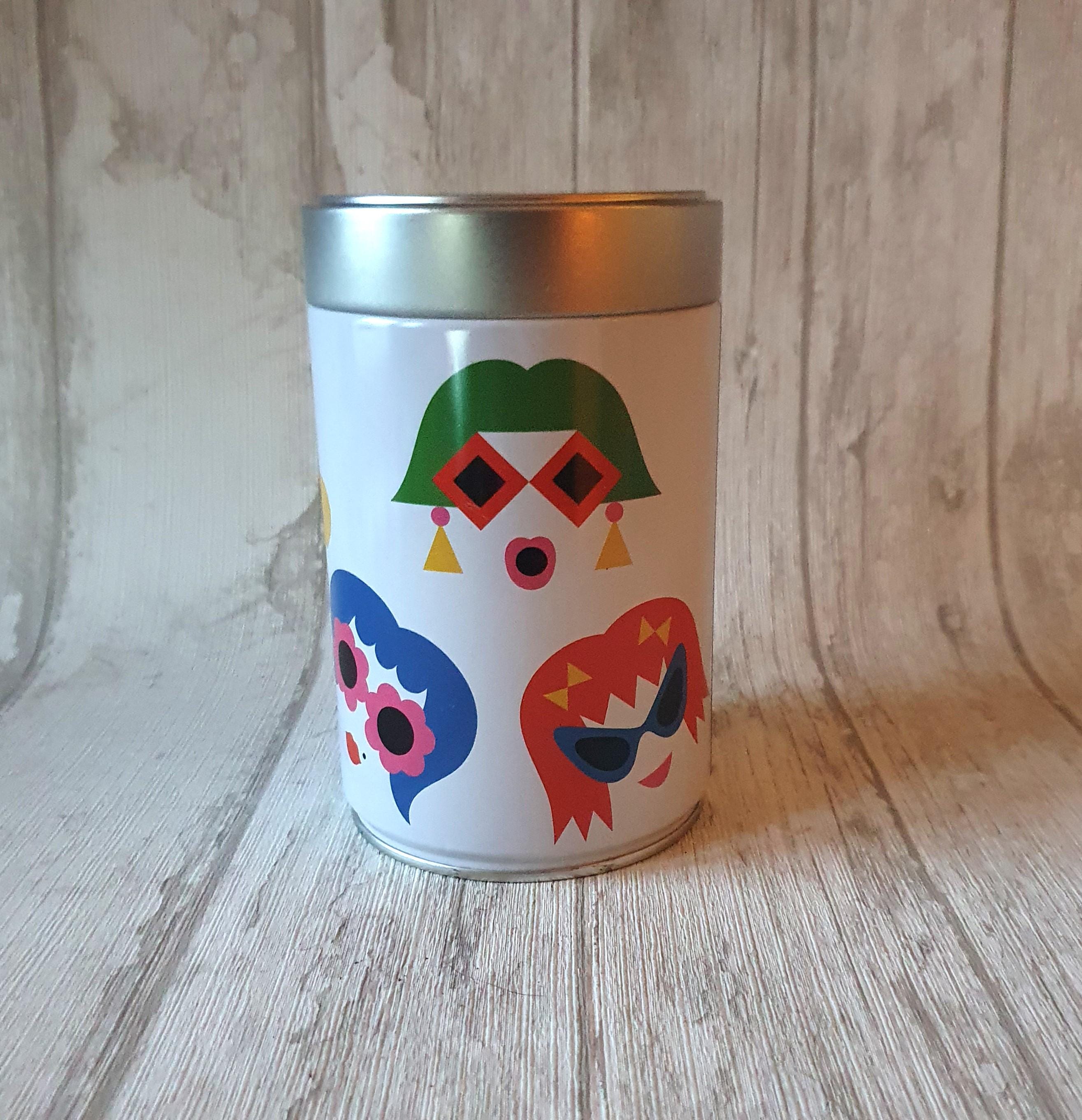Illy Art Collection by Olimpia Zagnoli Vintage Coffee Storage Tins