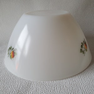 Vintage PLAT / SALADIER ARCOPAL modèle NARCISSE Salade Fruits