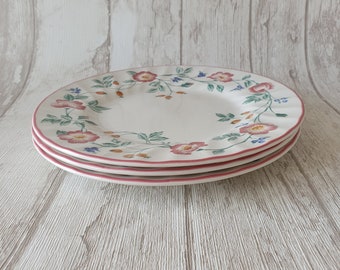 Churchill Staffordshire The Chartwell collection 'Briar Rose' breakfast and dessert plates