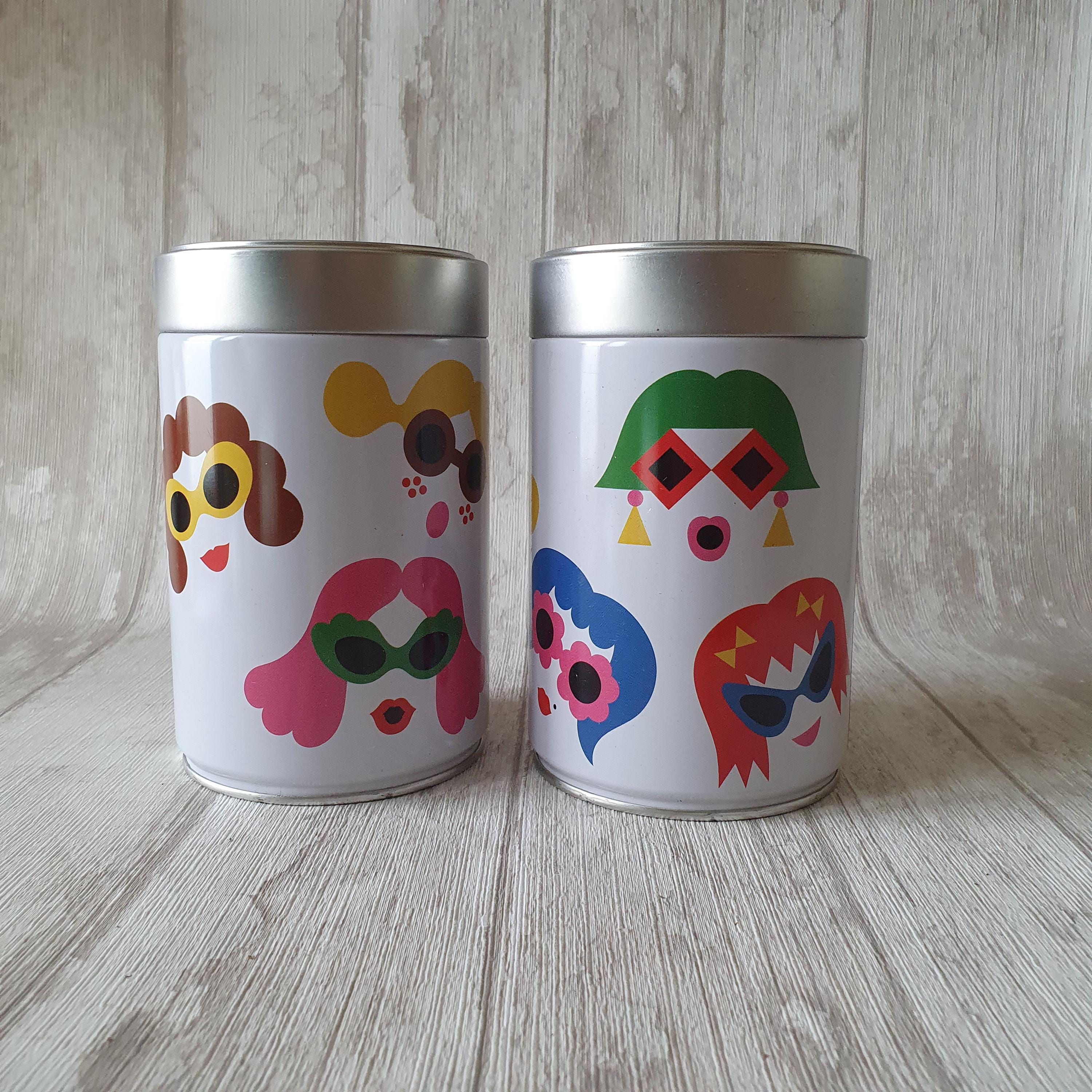 DANESE×illy　エンツォ・マーリ　アルミトレイ　Sサイズ Illy Art Collection by Olimpia Zagnoli Vintage Coffee Storage Tins