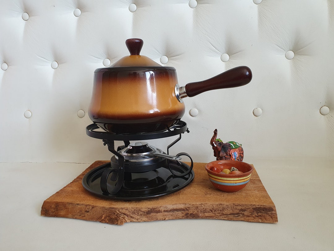 Service Fondue Bourguignonne ou pierrade Gien France Vintage - Faïence - Arts de la table