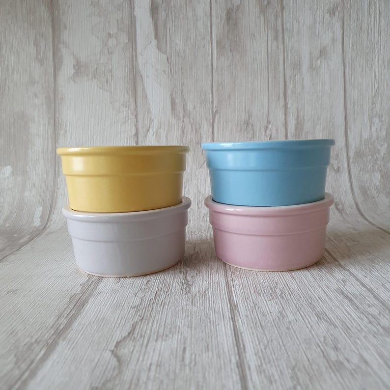 Cermer Vintage Ramekins for the Perfect Crème Brûlée in Various Colors image 1