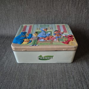 Pickwick Vintage Sesamstraat Reliëfblik | Jaren '90