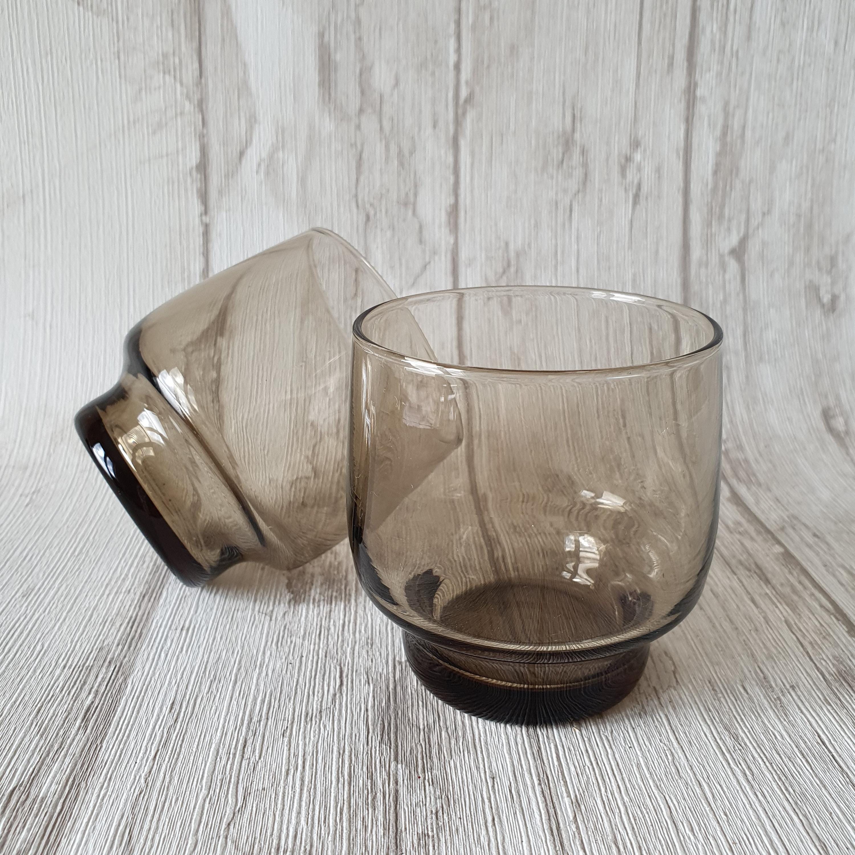 Smoked water glasses