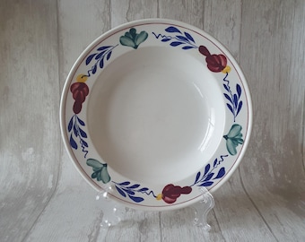 Platos hondos, platos hondos y platos de pasta Royal Boch Boerenbont, diámetro 24,5 cm