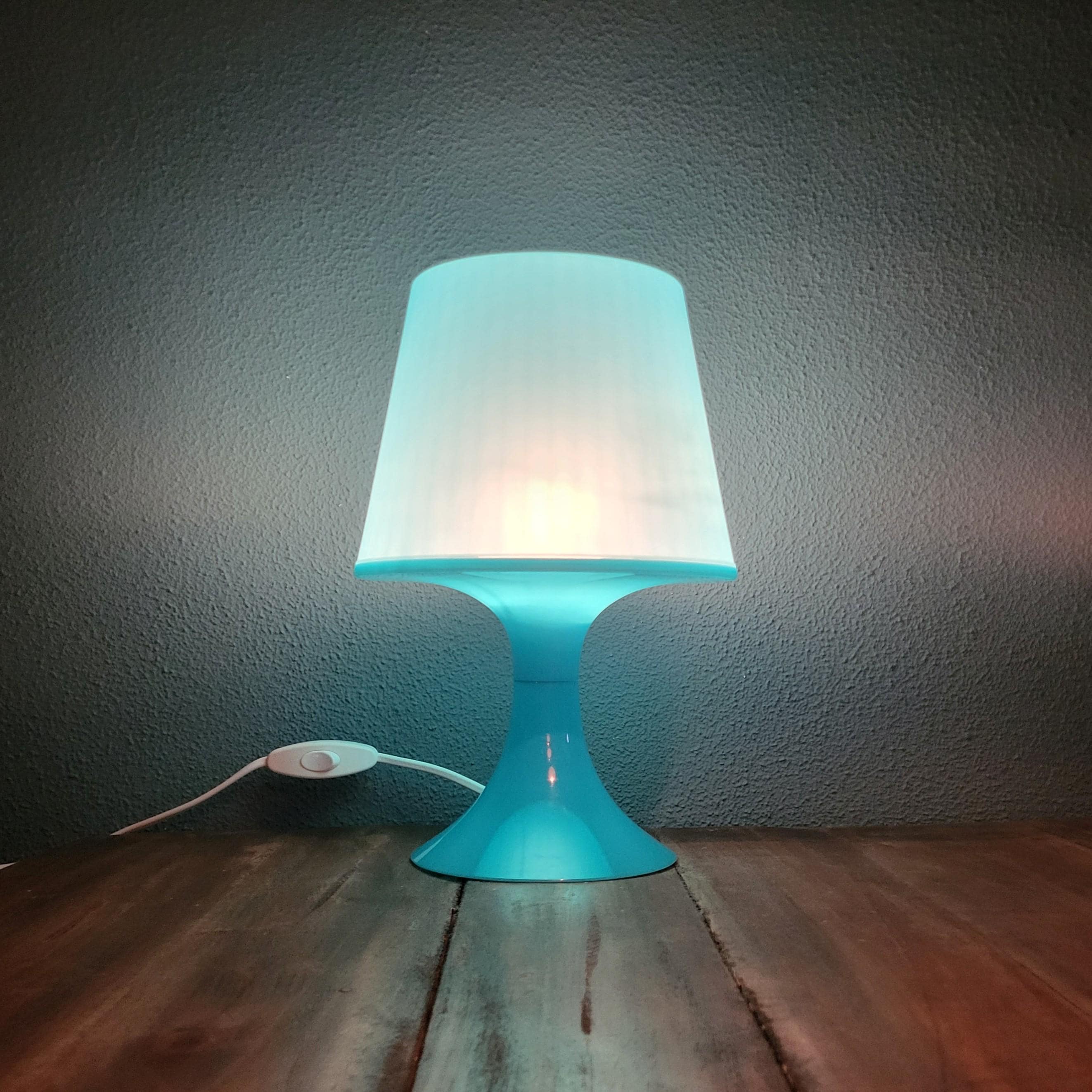 Lampe de table en laiton turquoise Ignazio Gardella du milieu du siècl – Spirit Gallery