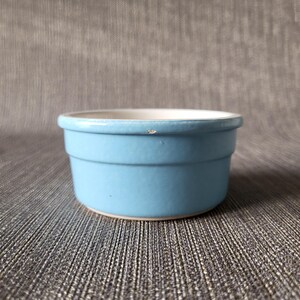 Cermer Vintage Ramekins for the Perfect Crème Brûlée in Various Colors 1x Blauw