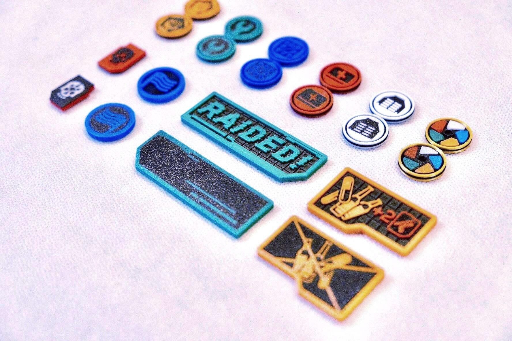 Cyberpunk 2077: Gangs of Night City Action Tokens - Etsy