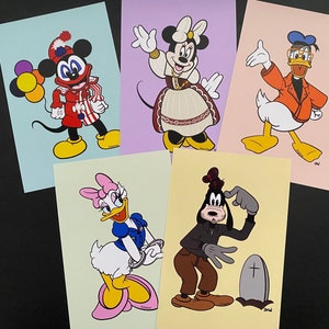 Serial Disney Killers Prints - Singles & Full Set