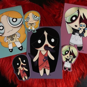 Killer Dolls - Prints, Stickers & Bundle Set
