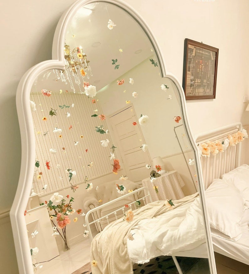 Floating Flower Wall Hanging Backdrop Hanging Flower Garland Etsy