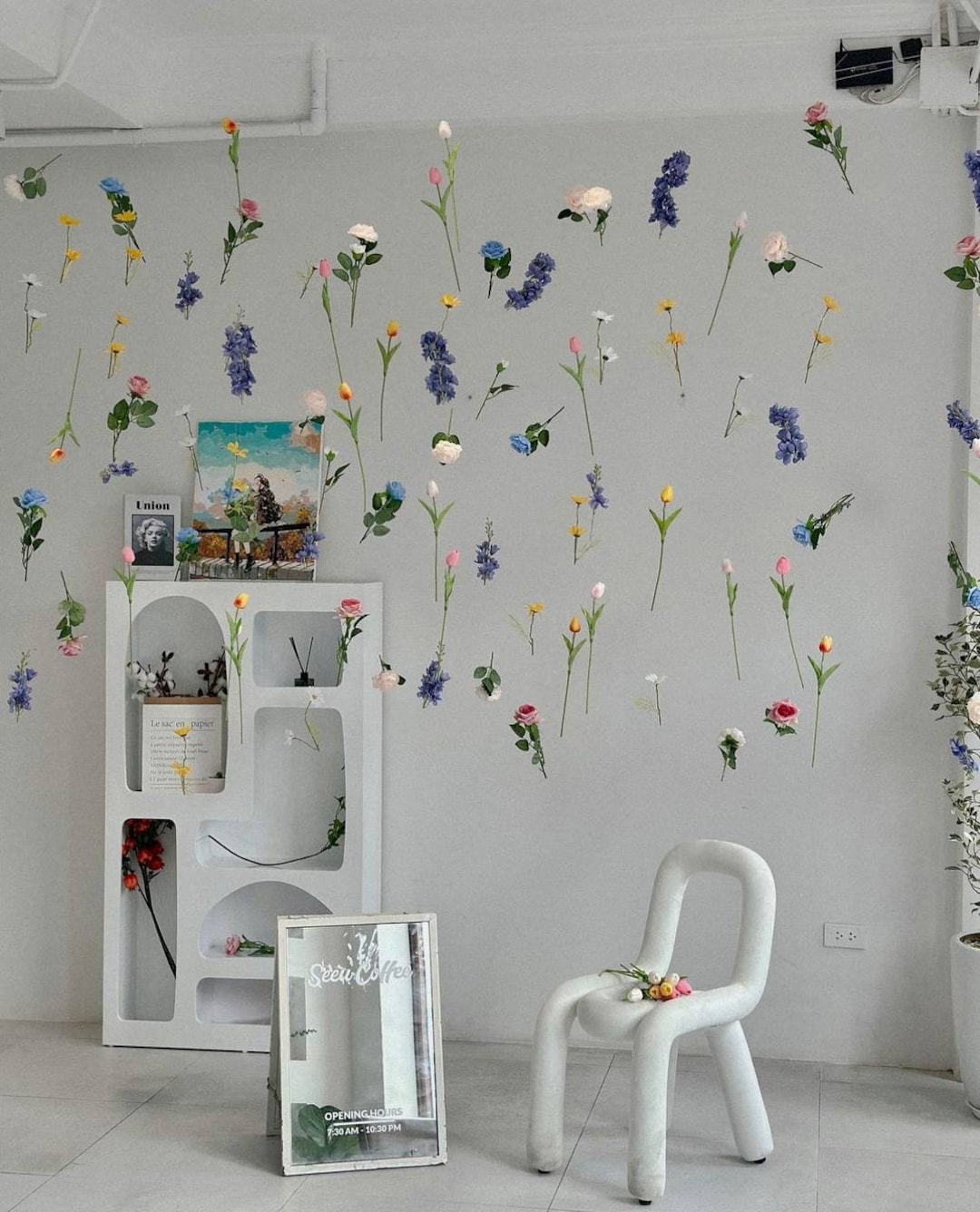 Custom Hanging Flowers Kit Hanging Flower Garland DIY Etsy