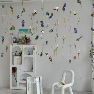 Custom Hanging Flowers Kit, Hanging Flower Garland, DIY Ceiling Flower Set, Floating Flower Wall Hanging Backdrop, Flower Garland Wall Decor