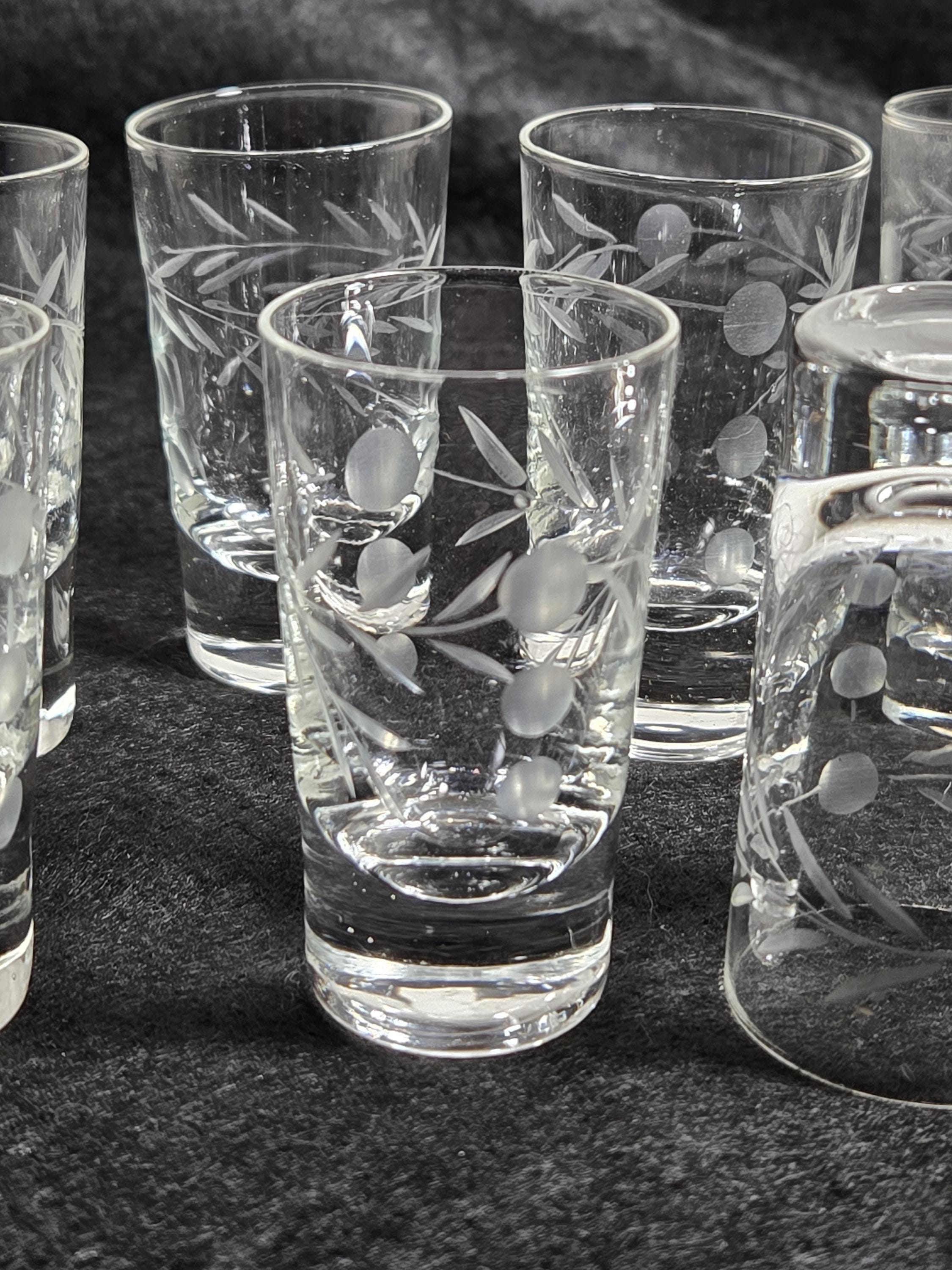 ビンテージ　海外ガラス グラス - アイミルUSAヴィンテージ