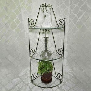Vintage Glass Shelf - Etsy