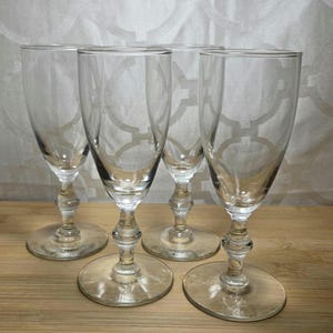 Vintage Whiskey Glasses. Vintage Libbey Georgian Whiskey Sour Glasses. Liquor Glasses.