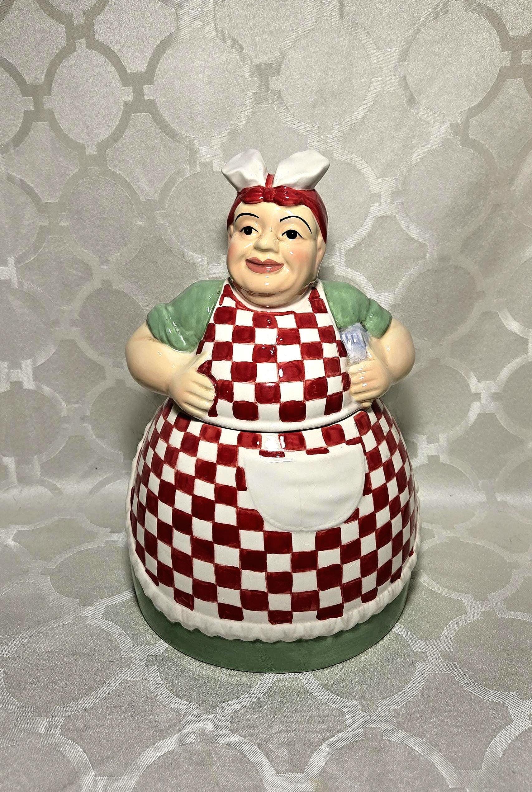 aunt jemima cookie jar blue dress Lot
