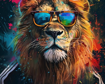YELLOWKORNERフォトアート「CARA LION」 CARA LION, Tattoo, I'M NOT A TROPHY · Art photographs