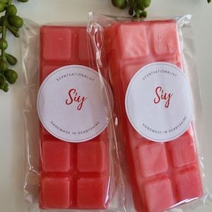 Siy Wax Melts, Designer Perfume Dupe, 50g Snap Bars, Highly Scented, Long Lasting, Vegan Friendly, Home Fragrances