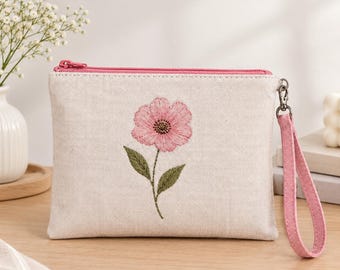 Sewing Wristlet Pattern PDF, Zipper Wristlet Sewing Pattern, Fabric Wristlet Bag, Small Pouch Pattern, Beginner Sewing Pattern