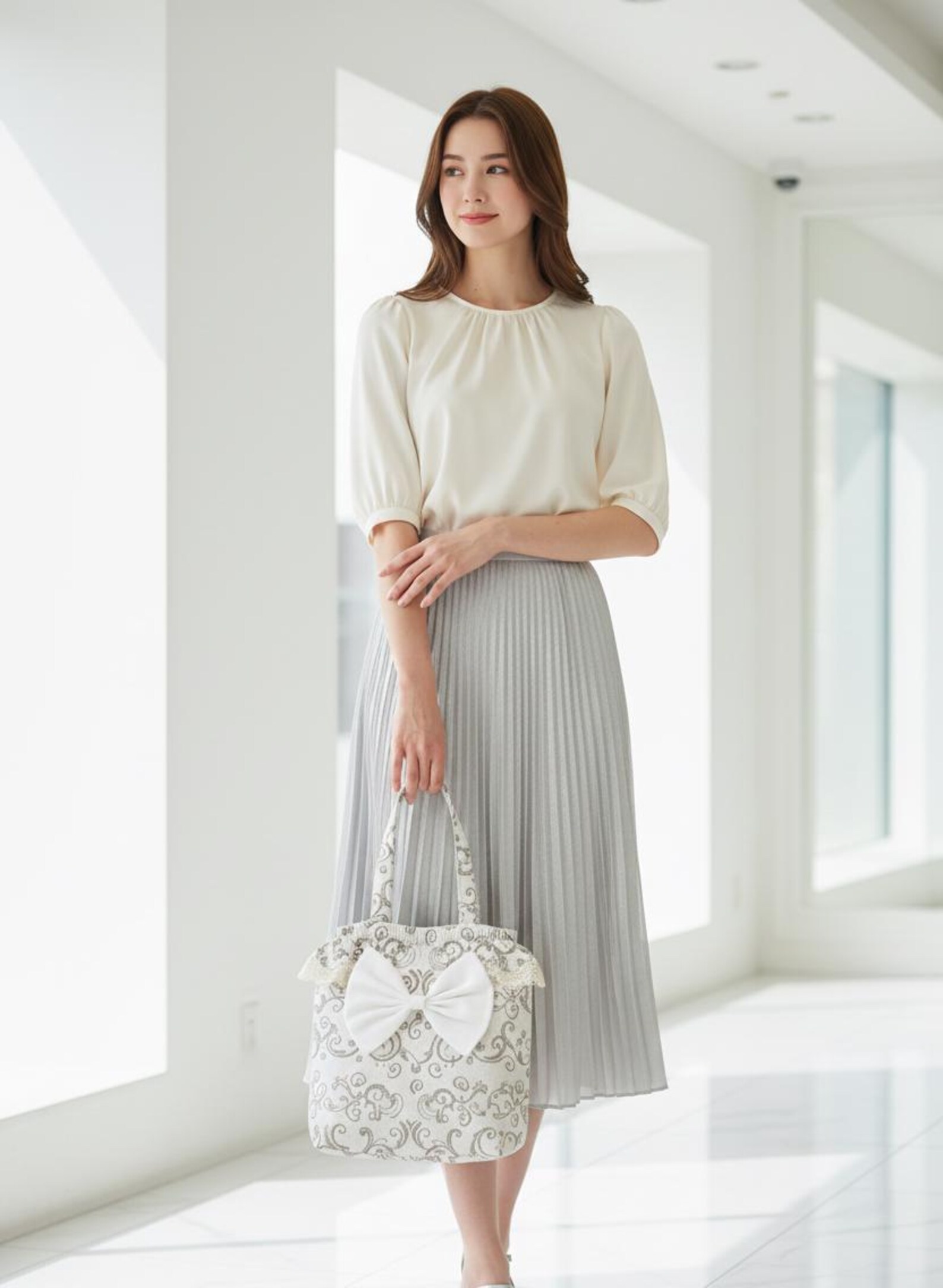 Ruffle Tote Bag Sewing Pattern | Elegant Pillow Bow Handbag (digital ...