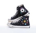 Custom Embroidered Converse High Tops: Planets & Stars Sneakers product logo