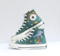 Custom Hammerhead Shark Embroidered Converse Sneakers: Ocean Theme Gift product logo