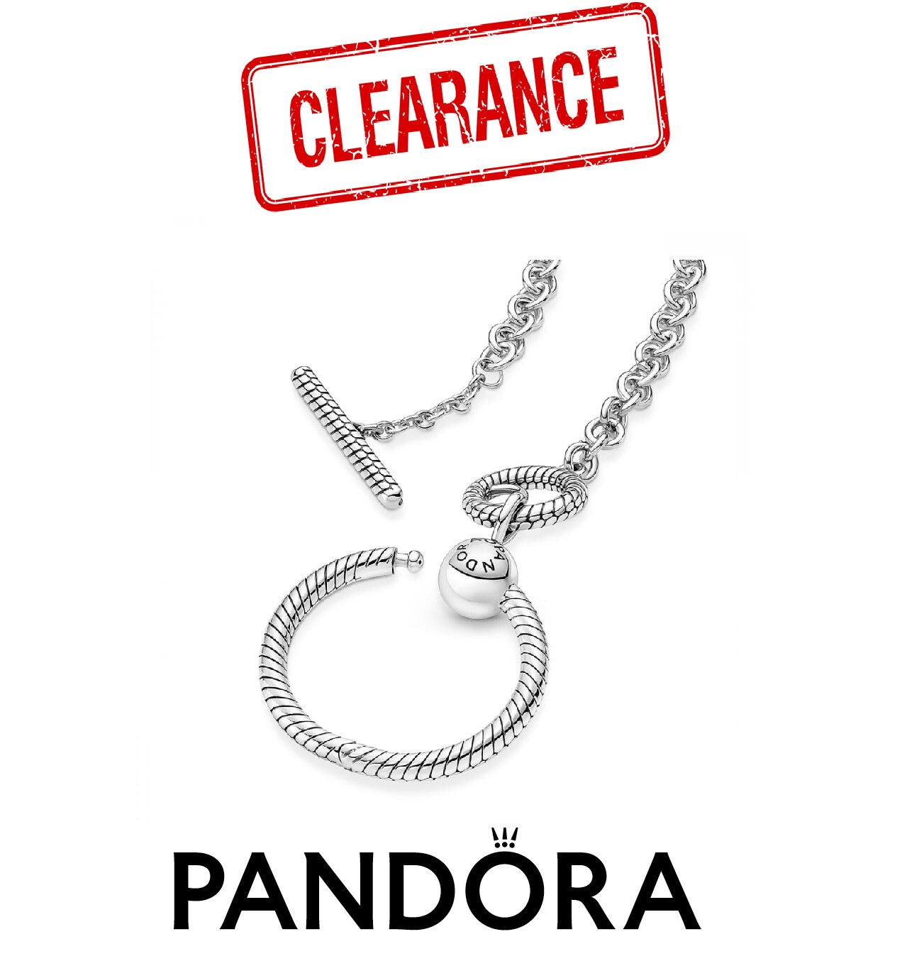 Pandora Charms Silver Necklace Legant Crown 925 Chain Women Gift ZT0131  m416 | Shopee Malaysia