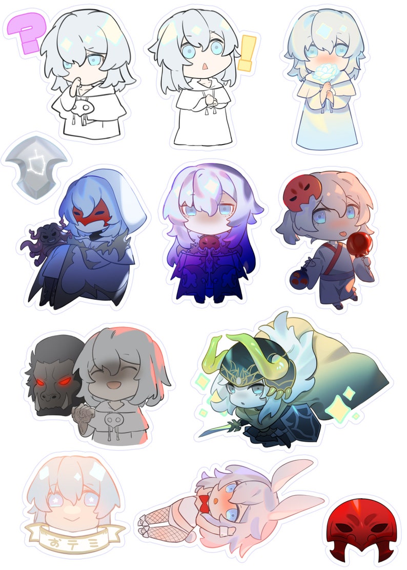 FFXIV - Themis / Estinien Stickers - Etsy