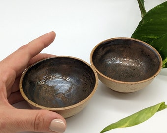 Ceramic dip bowls set | handmade