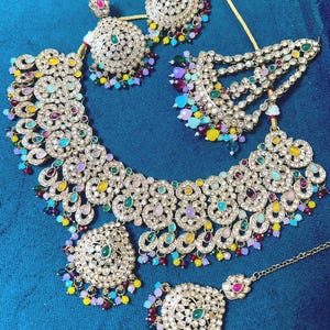 Kundan Pearl Choker Set: Indian Bridal Jewelry